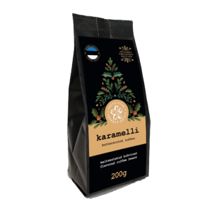 Karamelli-iirise maitsekohv